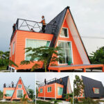 บ้านน็อคดาวน์ทรงเอเฟรม