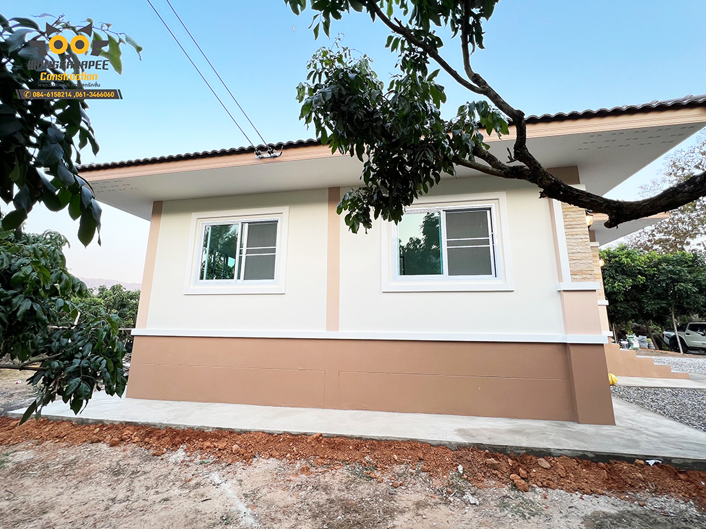 บ้านชั้นเดียวสไตล์ร่วมสมัย