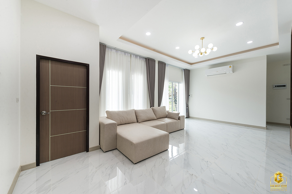 บ้านชั้นเดียวสไตล์โมเดิร์น