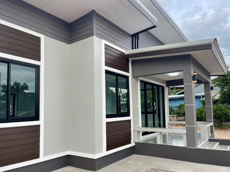 บ้านสไตล์โมเดิร์นชั้นเดียว