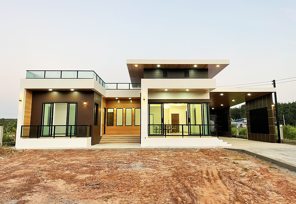 แบบบ้านทรงโมเดิร์น