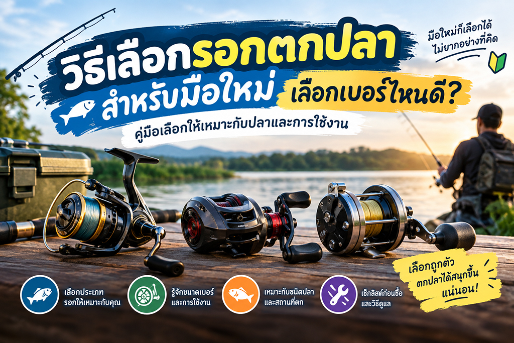 รอกตกปลา